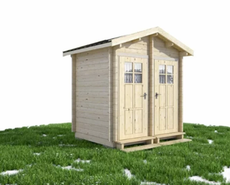 Заказать туалет и душ деревянный в Севастополе