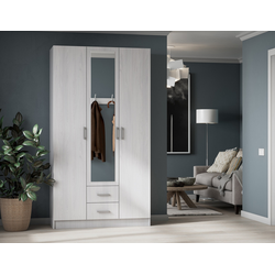 Трио Шкаф 3х-дверный анкор светлый ш*в*г 1200х2200х505 мм