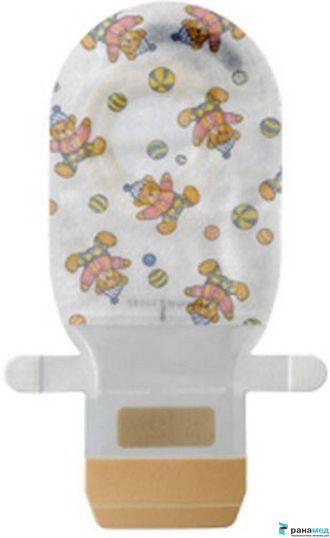 Alterna НП Калоприемник детский дренируемый (прозрачный) 10-35мм