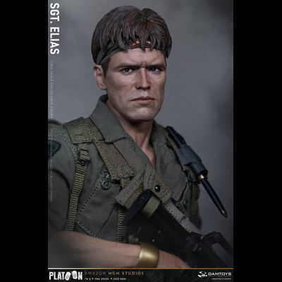 ПРЕДЗАКАЗ - Сержант Элиас Гродин ("Взвод", Platoon) - Коллекционная ФИГУРКА 1/6 scale Platoon Sergeant Elias (DMS047) - DAMTOYS ?ЦЕНА: 31700 РУБ.?