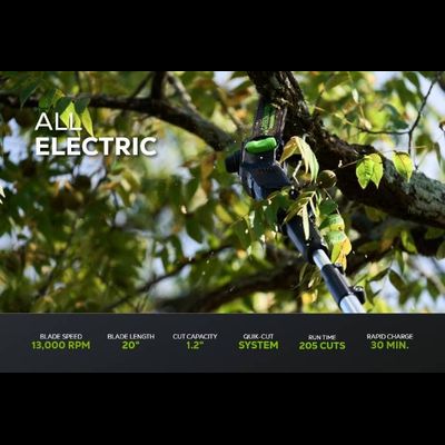 Высоторез Greenworks GD82PS25