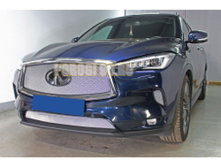 Защита радиатора Infiniti QX50 2021- chrome низ