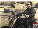 Arnold Schwarzenegger, плакат (Ч/Б) 51,5х36 см.