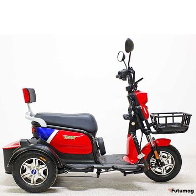 Трицикл GreenCamel Фродо Q2 (60V 500W) дифференциал красный