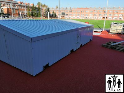 Гараж для зоны приземления 7х5х0,8 м DNN