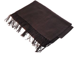 Шарф-платок коричневый