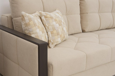 ДВУСПАЛЬНЫЙ ПРУЖИННЫЙ ДИВАН-КРОВАТЬ МАНХЭТТЕН, МЕТАЛЛОСКЕЛЕТ С МЕХАНИЗМОМ ПАНТОГРАФ, С ЯЩИКОМ И ПОДУШКАМИ