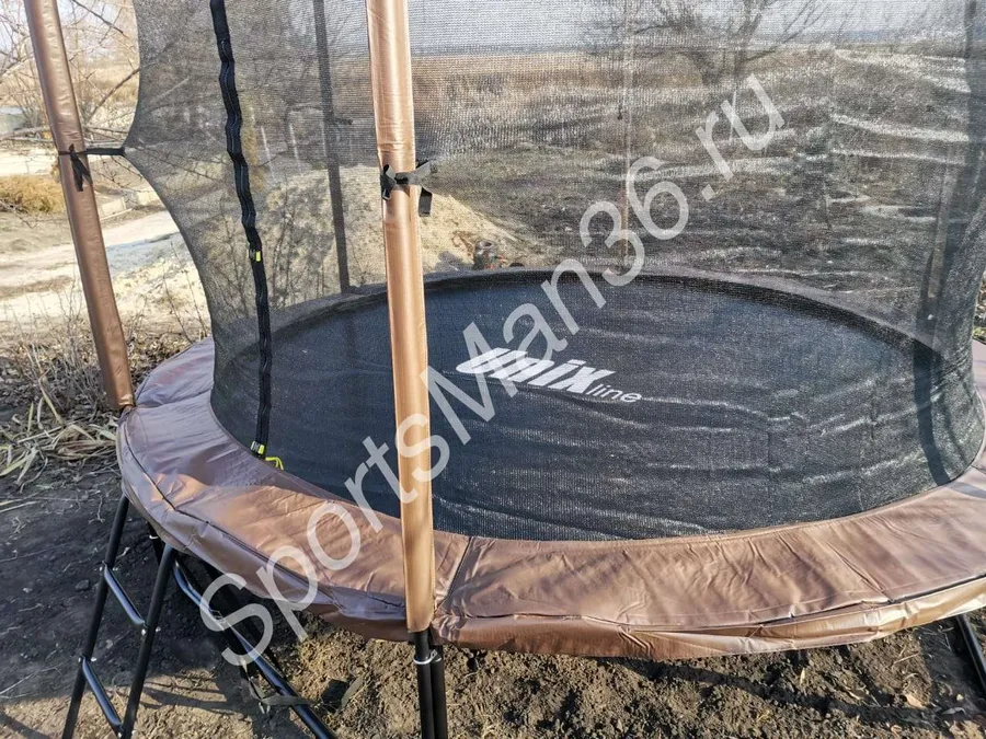 БАТУТ UNIX LINE BLACK&BROWN 10 FT INSIDE. БАСКЕТБОЛЬНЫЙ ЩИТ ДЛЯ БАТУТА UNIX LINE SUPREME