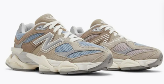 New Balance 9060 Cherry Blossom Pack Mushroom Арт 2 сбоку