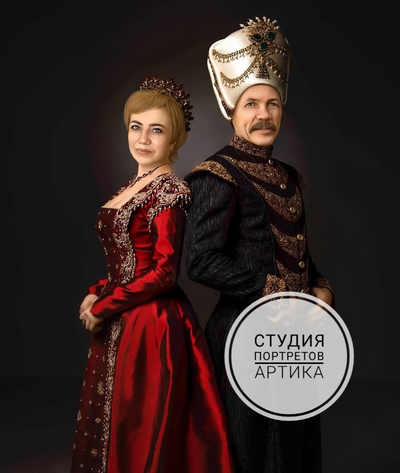 Портрет в Образе 2 Человека