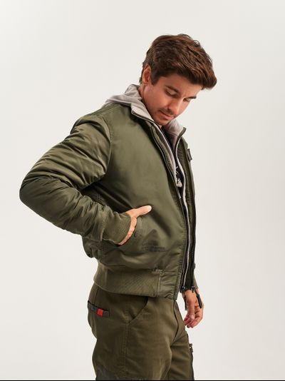 Куртка MA-1 WING D.GREEN