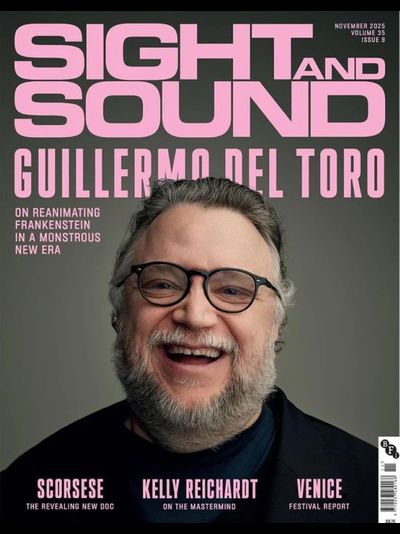 Sight and Sound Magazine November 2025 Guillermo Del Toro, Frankenstein Cover