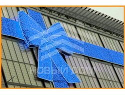 Световое панно БАНТ ИЗ МИШУРЫ, 8х20 м