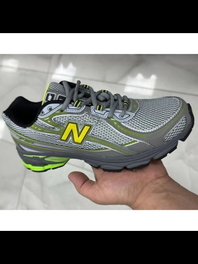 New Balance 740 Grey Neon Green