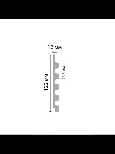 3D стеновая панель DECOMASTER D317 (122*12*2900мм)
