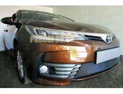Защита радиатора Toyota Corolla 2016- black