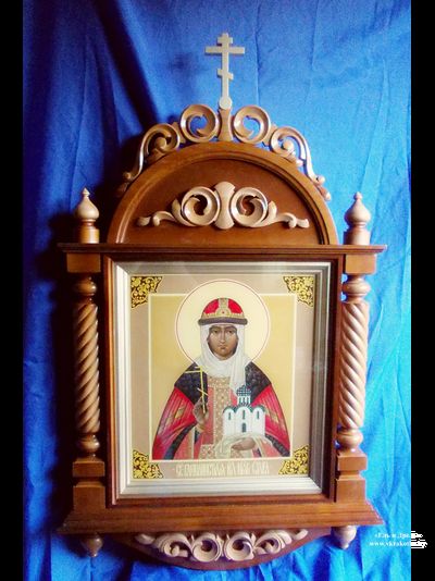 Резной подвесной киот