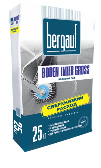 Купить наливной пол Бергауф Boden Iter Gross 25 кг в Ангарске, Иркутске, Усолье-Сибирском