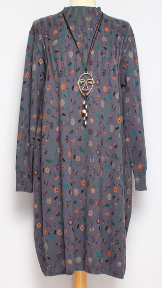 ПЛАТЬЕ БОХО хлопок "ПРОВАНС" джинс р.46-54