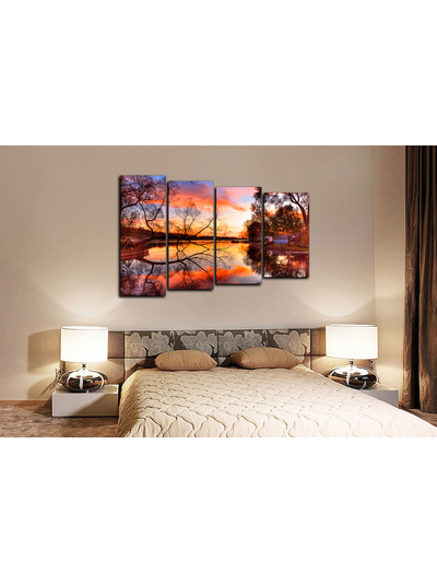 Модульная картина "Идеальный вечер"