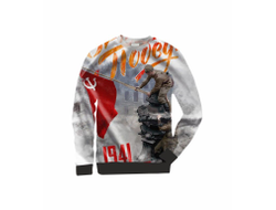 Свитшот 3D с полной запечаткой на 9 Мая, День Победы Знамя Победы!