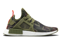 Adidas NMD XR1 Зеленые камуфляж (36-45) Арт. 166MF-A