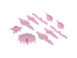 Power Bursts, 10 in Bag Multipack, Trans-Dark Pink (35032 / 6350404)