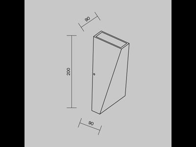 Архитектурная подсветка Times Square 3200К 6Вт IP 54, O580WL-L6W