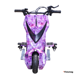 Электроскутер Дрифт Карт Drift-Trike MINIPRO Mi T02 Фиолетовый космос