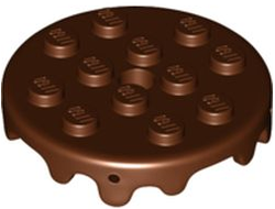 Frosting for 4 x 4 Cake, Reddish Brown (65702 / 6286645)