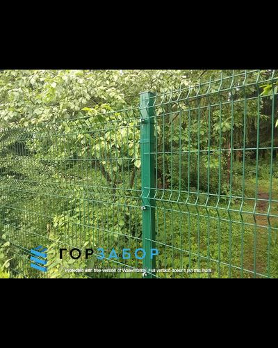 3D ограждение пруток 4мм в полимерном покрытии