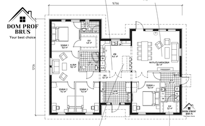 Бухарино 162м2 16х12