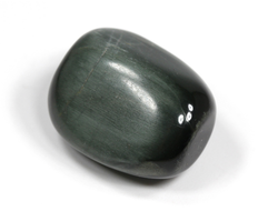 Кошачий глаз (кварцевый), галтовка, ЮАР (24*20*15 мм, 13,5 г) №28433