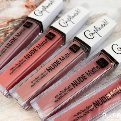 RELOUIS Жидкая губная помада матовая Nude Matte Complimenti, тон 01
