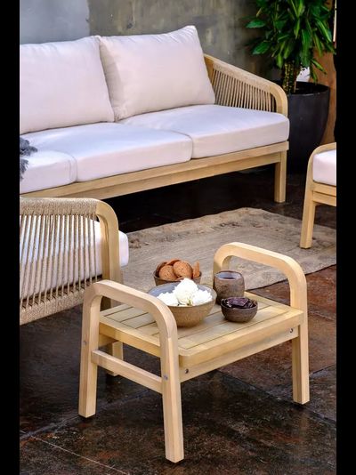 Диванная группа из акации RIMINI с обеденным столом М