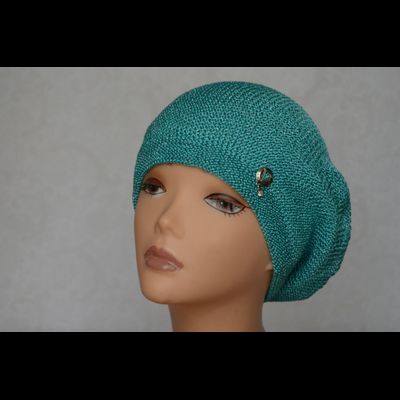 Бирюзовый женский берет осень весна лето Vizio Италия S A 6