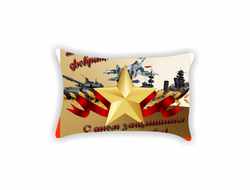 Подушка на 23 февраля №1