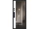 Стальная дверь   Сапсан с зеркалом (биометрический замок Smart lock DZ 888)