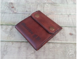 портмоне ручной работы, кожаные аксессуары ручной работы, кожаное портмоне купить, портмоне на заказ