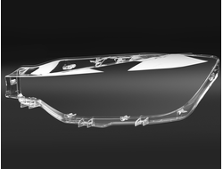 Стекло для фары BMW 3 series F30 рестайлинг LED (2016 - н.в.) левое (L), 1шт