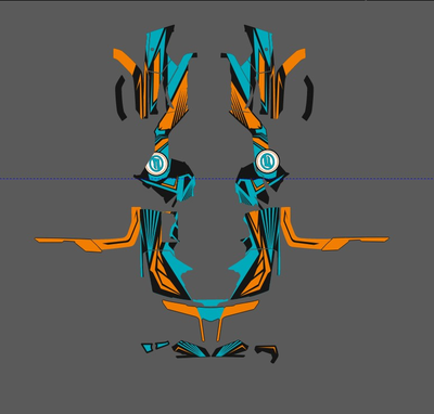 CF MOTO X10 №3502 оранжевый