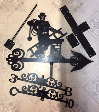 флюгер Трубочист