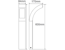 Садово-парковый светодиодный светильник COBRA l