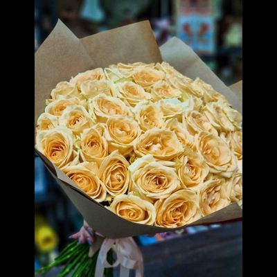 Роза Россия 60 см 51 шт