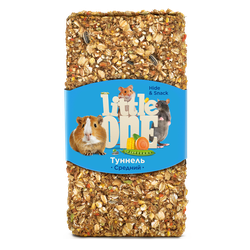 Little One Туннель средний Вкусная лазейка, Лакомство-игрушка для всех видов грызунов, 280 г