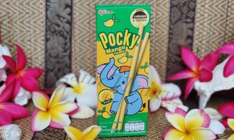 Купить тайские сладкие палочки Pocky с манговой глазурью
