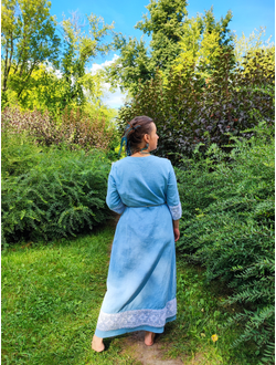 Платье крапивное "Пробуждение"