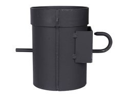 Патрубок дымохода ROMMER D=120, L=224 (Арт. RSB-1110-041393)