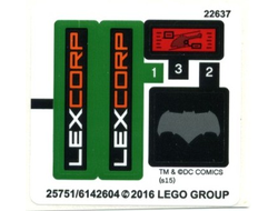 Sticker Sheet for Set 76046 - International Version - 25751/6142604, n/a (76046stk01a)