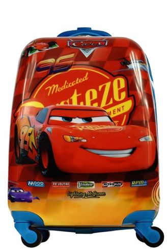 Детский чемодан Тачки МакВин (The Cars McQueen) красный